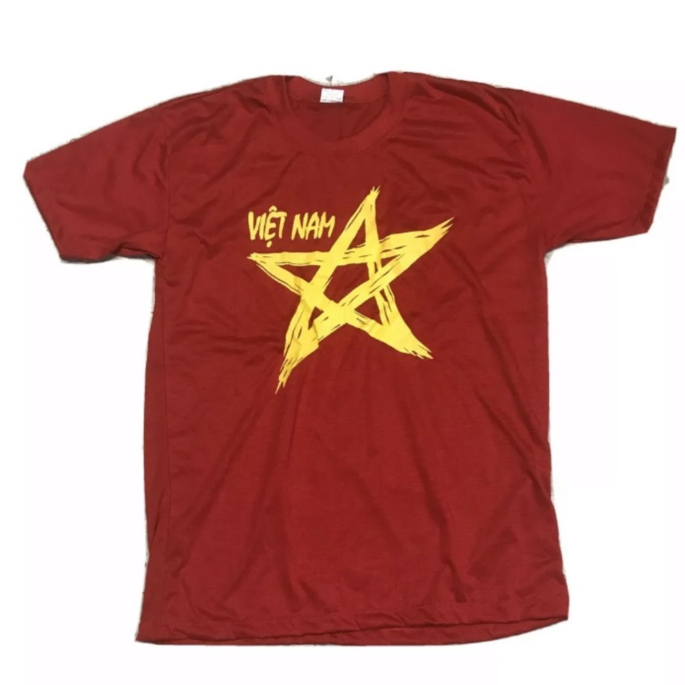 Vietnam T-Shirt Mens Size Medium (Red)